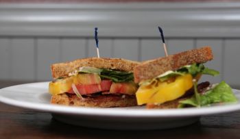 Rockne Roll // DYV
A BLT with thick-cut local heirloom tomatoes from The Crescent Café.